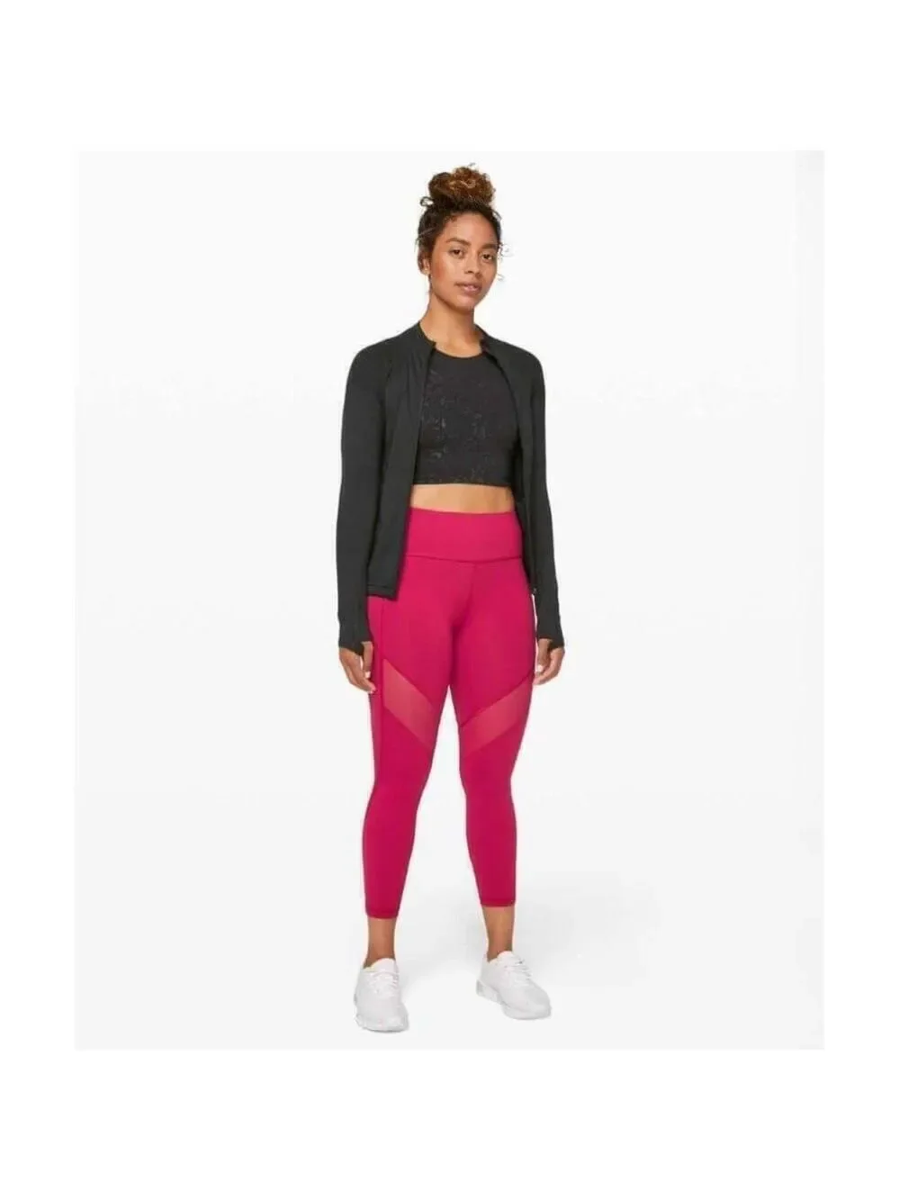 Lululemon X Barrys | Stronger as One Tight 25" in Ruby Red - Picture 12 of 15